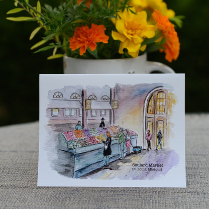 St. Louis Landmarks Greeting Cards Pack of Five