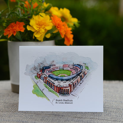 St. Louis Landmarks Greeting Cards Pack of Five