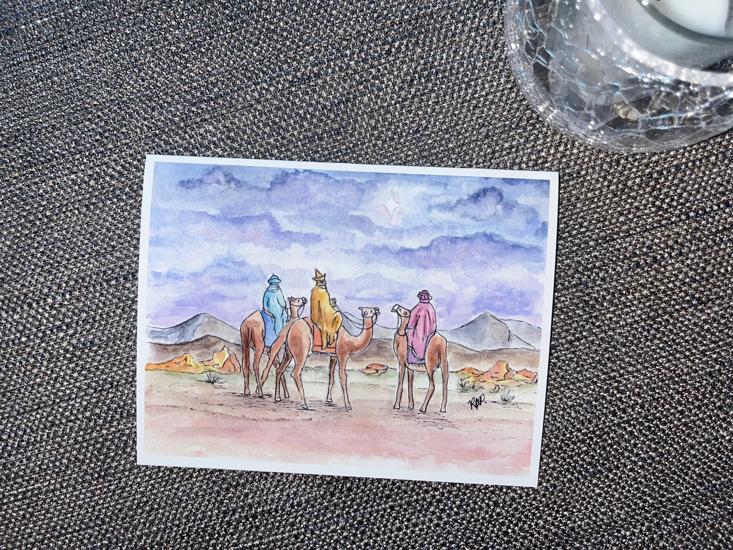 Christmas Cards - Set of 6 - Original Watercolor Artwork