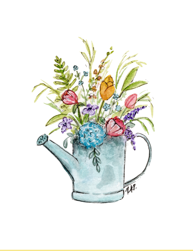 Wildflower Greeting Cards - Set of 4